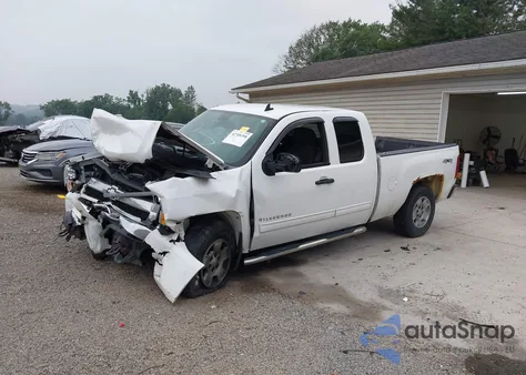 2011 Chevrolet Silverado 1500 Lt из США, поврежденный, VIN 1GCRKSE37BZ457824